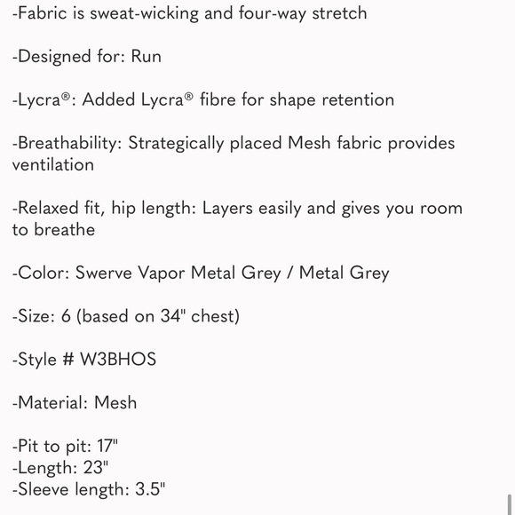 Lululemon For The Run Shirt - Picture 13 of 13